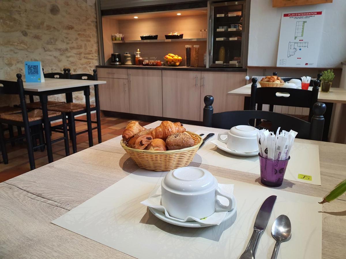 Logis Hotel Restaurant L'Escarbille Saint-Martin-dʼArdèche Kültér fotó