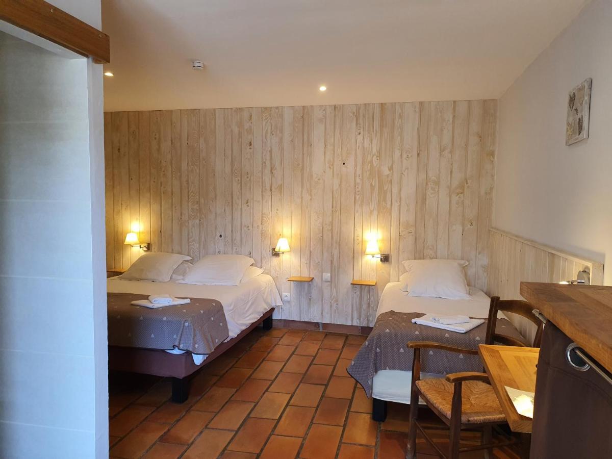 Logis Hotel Restaurant L'Escarbille Saint-Martin-dʼArdèche Kültér fotó