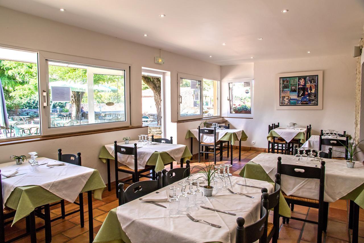 Logis Hotel Restaurant L'Escarbille Saint-Martin-dʼArdèche Kültér fotó